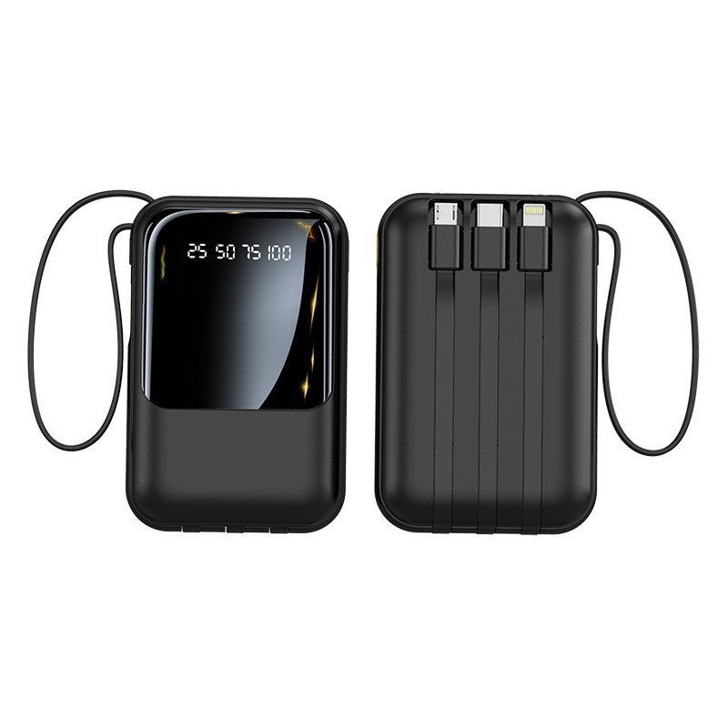 Draagbare Powerbank Compact Met LED-display en Meerdere USB-poorten 8