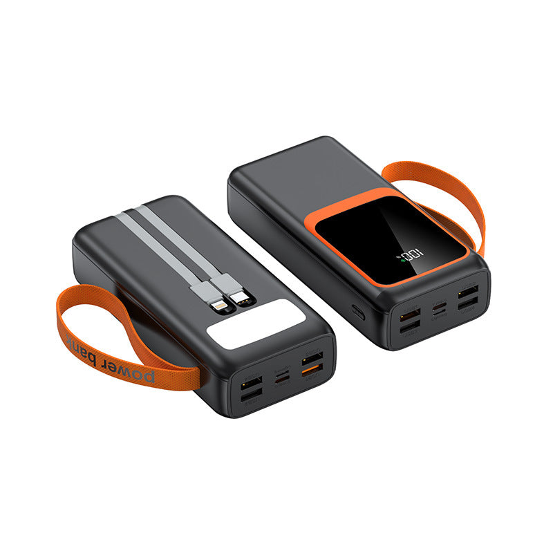 Draagbare Powerbank Met Digitaal Display En Meerdere USB-Aansluitingen 1