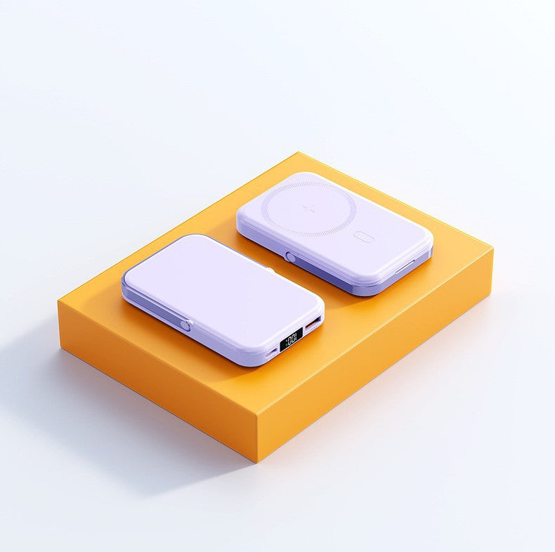 Draagbare Powerbank Met Magnetische Bevestiging En Digitaal Display - Powerbank Kopen 0