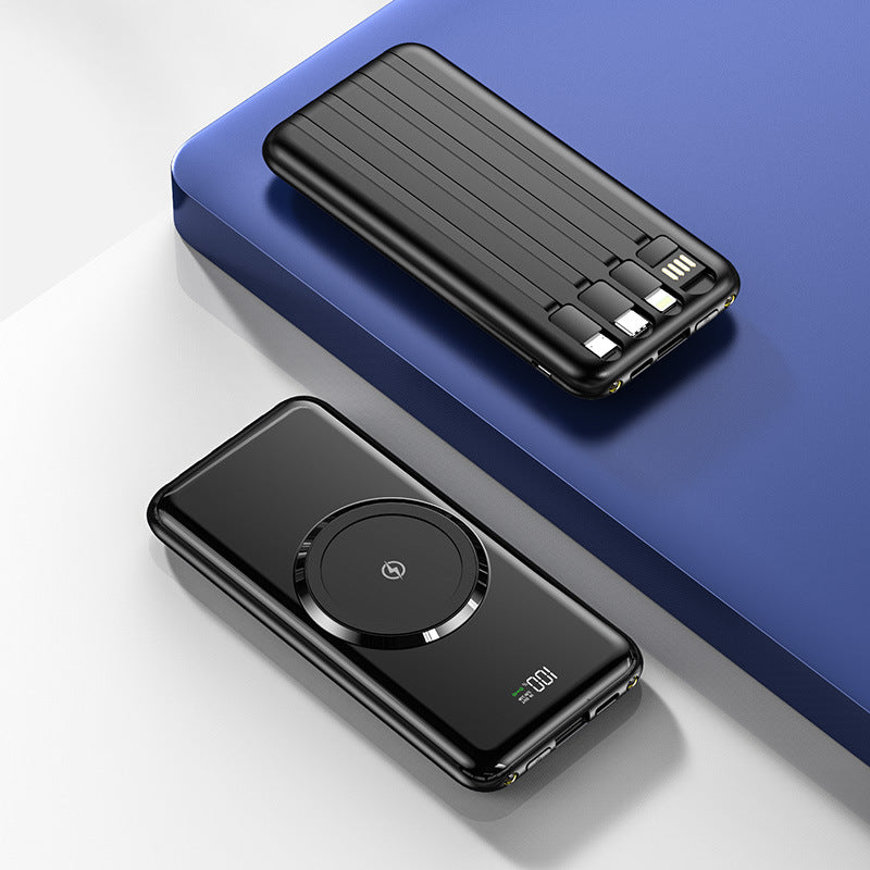 Draagbare Powerbank Snellaadfunctie LED-Display 0
