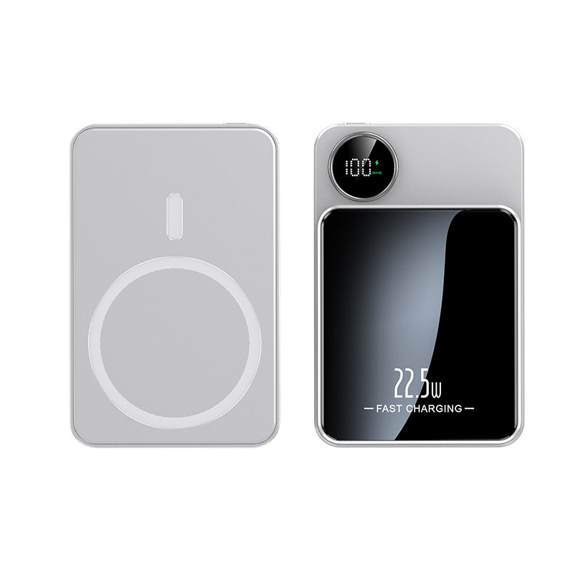 Draagbare Powerbank met Inductieve Oplaadfunctie en Prestatie-Indicator 1