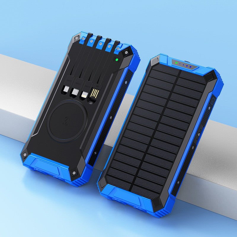 Draagbare Powerbank met Zonne-energie voor Avontuurlijke Activiteiten 2