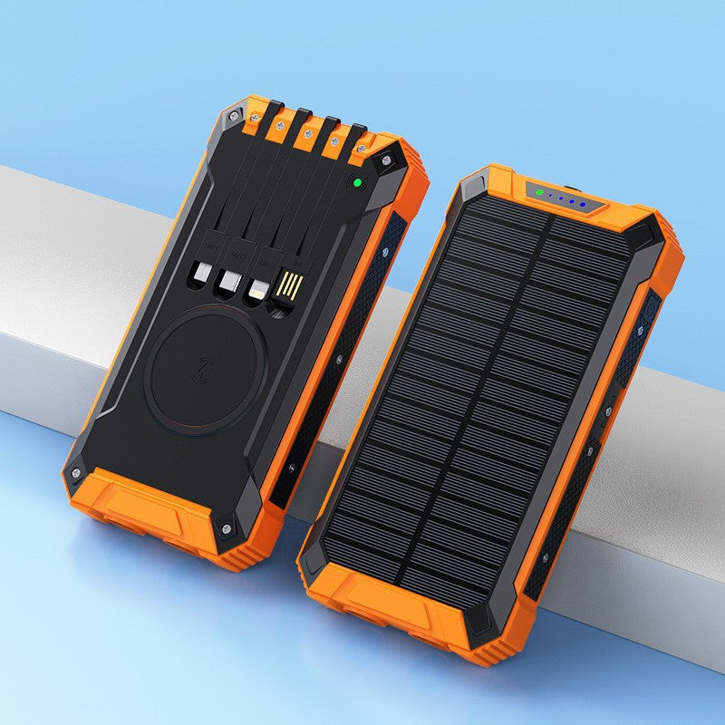 Draagbare Powerbank met Zonne-energie voor Avontuurlijke Activiteiten 4