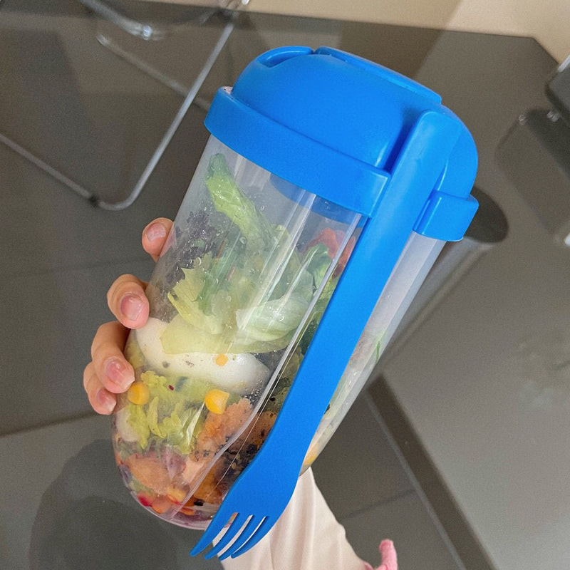Draagbare Saladecontainer voor onderweg 11