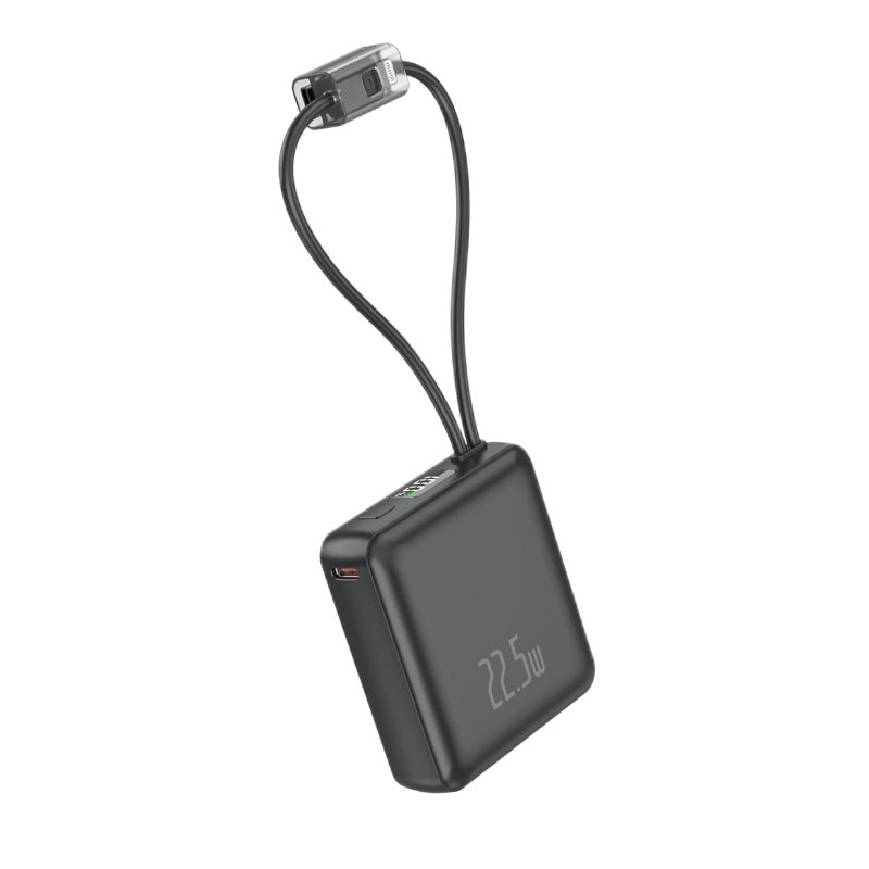 Draagbare Snellader Met Geïntegreerde Kabels Compact Design 0