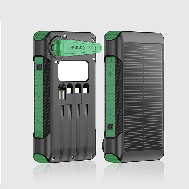 Draagbare Solar Powerbank met Snellaadfunctie voor Outdoor Gebruik 5