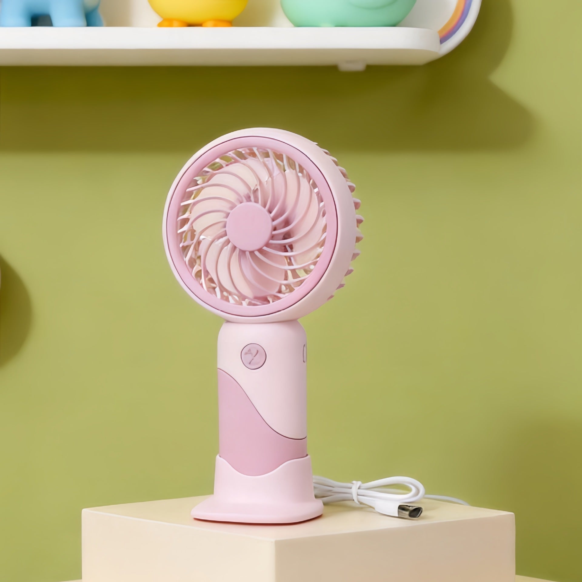 Draagbare Tafelventilator Met Traploze Snelheidsregeling Voor Thuis En Kantoor 6