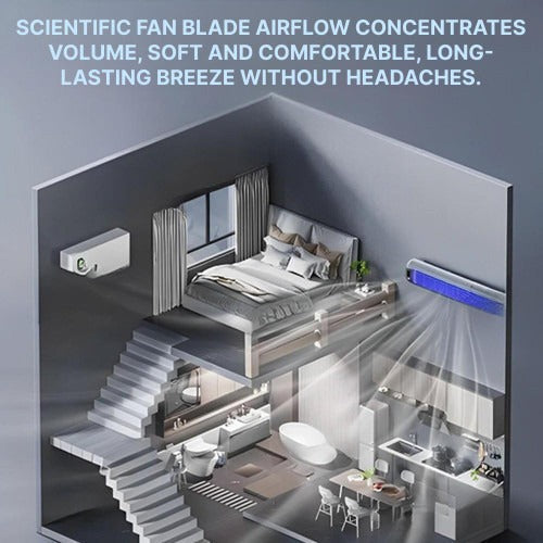 Draagbare Tafelventilator met Oscillatie 5