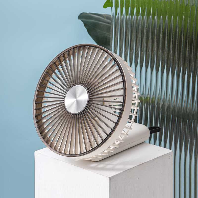 Draagbare Ventilator Flexibel Ontwerp voor Thuis en Onderweg 4