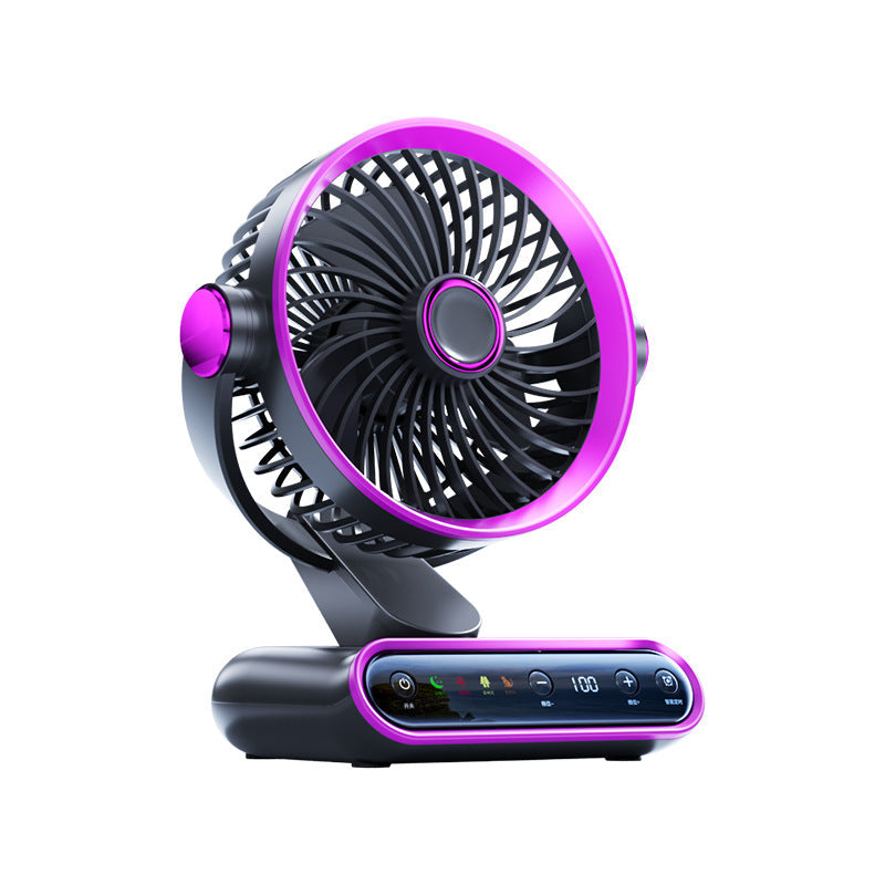 Draagbare Ventilator met Touchscreen Bediening voor Efficiënte Koeling 1