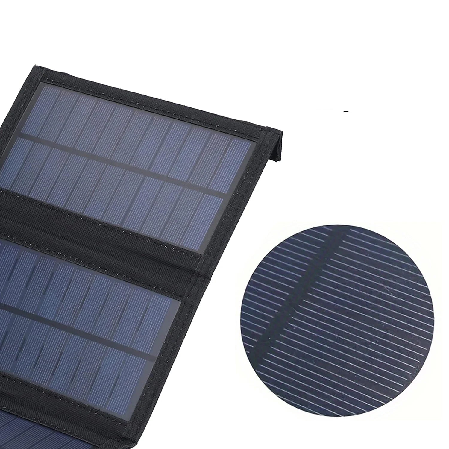 Draagbare Zonnepaneel Oplader Compact Voor Buitenactiviteiten 2