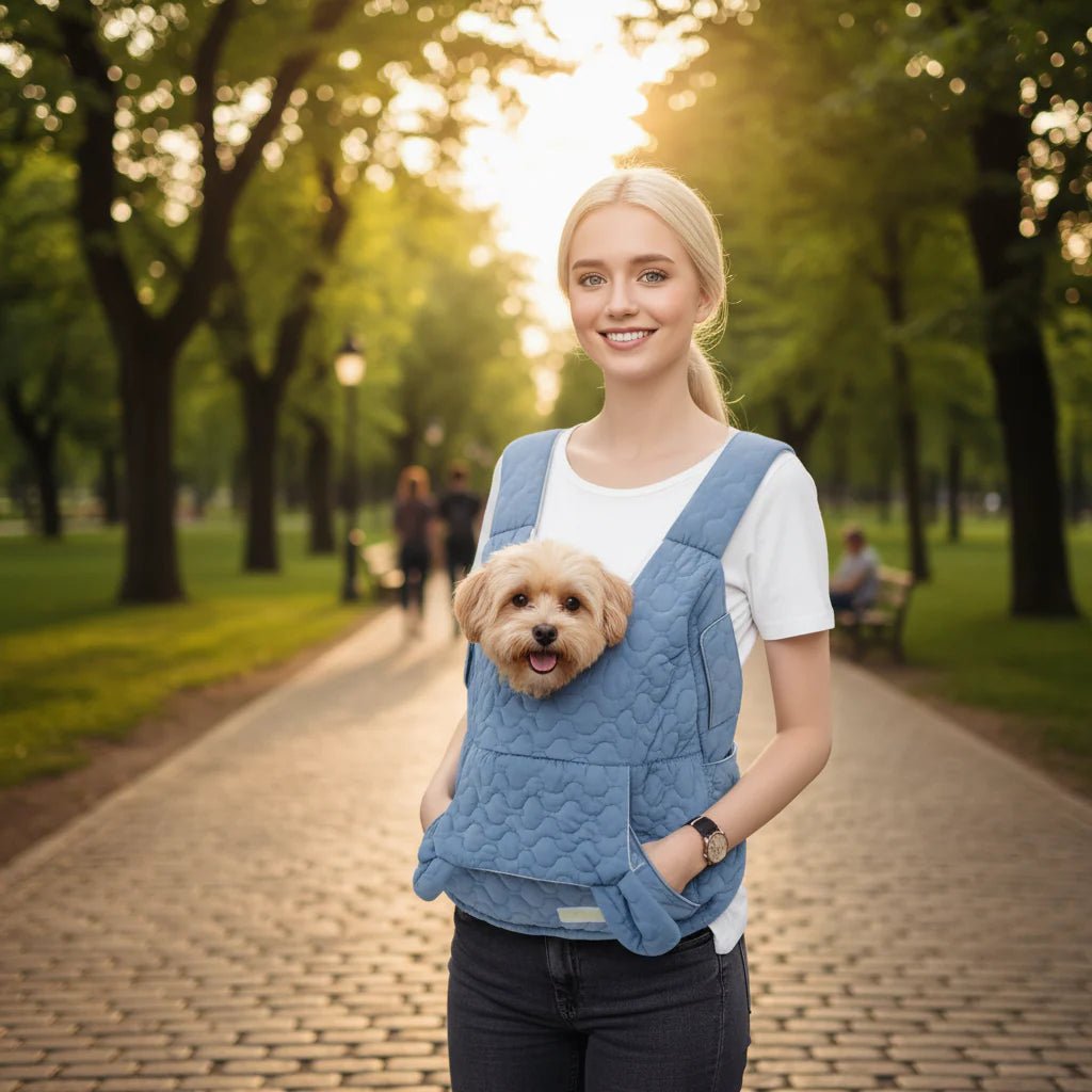 Draagtas Voor Honden Waterdicht Met Ademend Ontwerp En Verstelbare Schouderriem 1