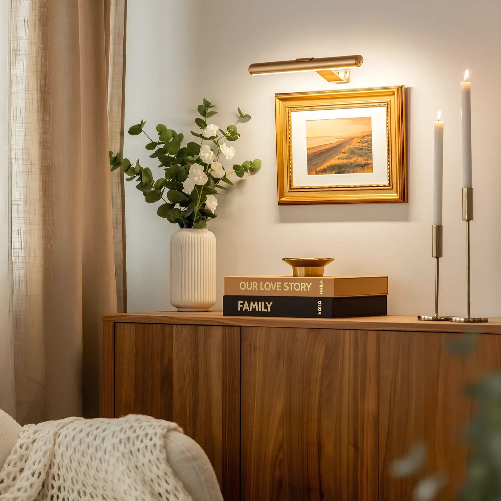Draaibare LED-wandlamp voor Kunstverlichting 1