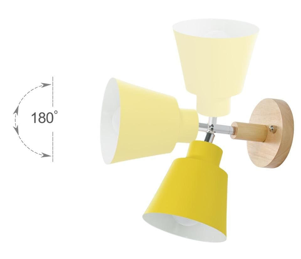 Draaibare Wandlamp met Trekkettingschakelaar 5