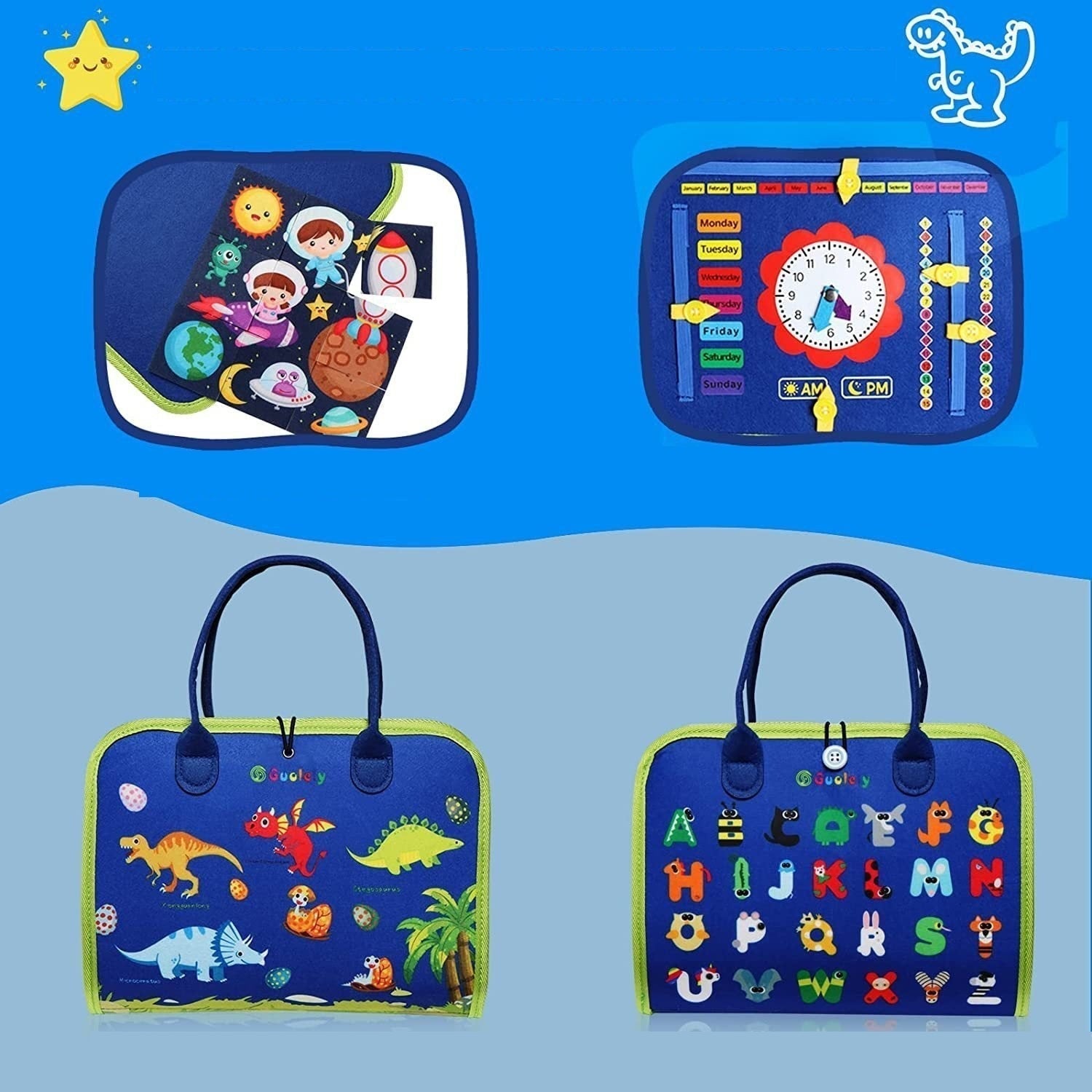 Educatief Boek voor Kinderen met Interactieve Activiteiten voor Motorische Ontwikkeling 2