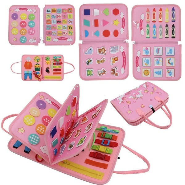 Educatief Boek voor Kinderen met Interactieve Activiteiten voor Motorische Ontwikkeling 3