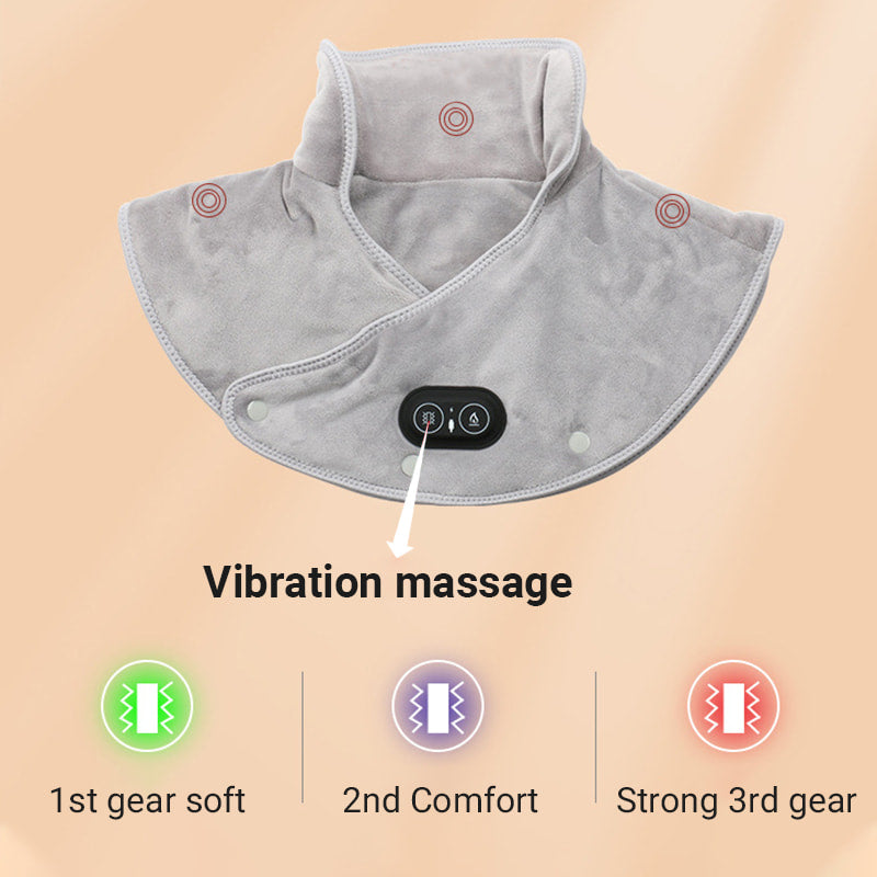 Elektrisch Nek- en Schouderverwarmingskussen met Vibratie voor Ultiem Comfort 4
