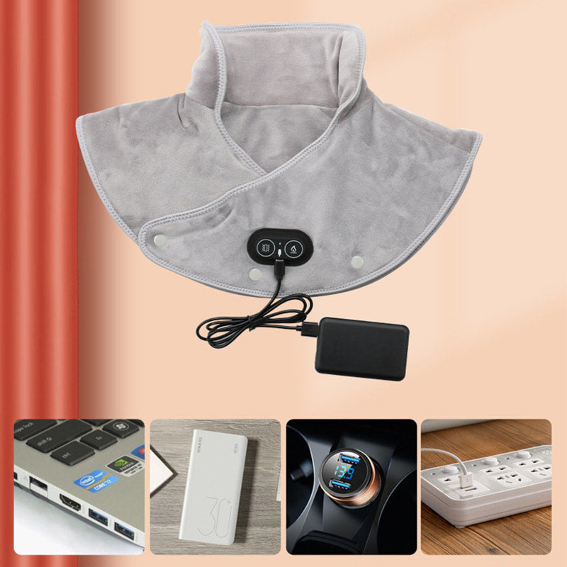 Elektrisch Nek- en Schouderverwarmingskussen met Vibratie voor Ultiem Comfort 5