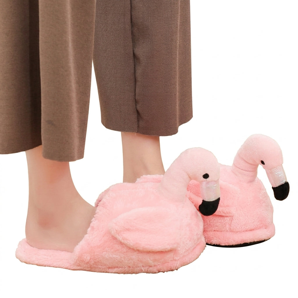 Dames Flamingo Pantoffels