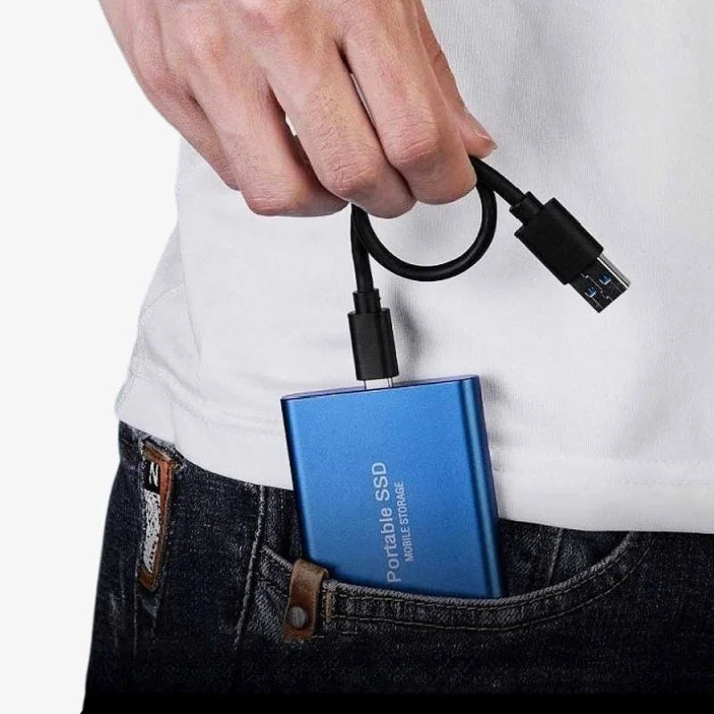 Externe SSD Aluminium Draagbare Schijf met Hoge Snelheid 5