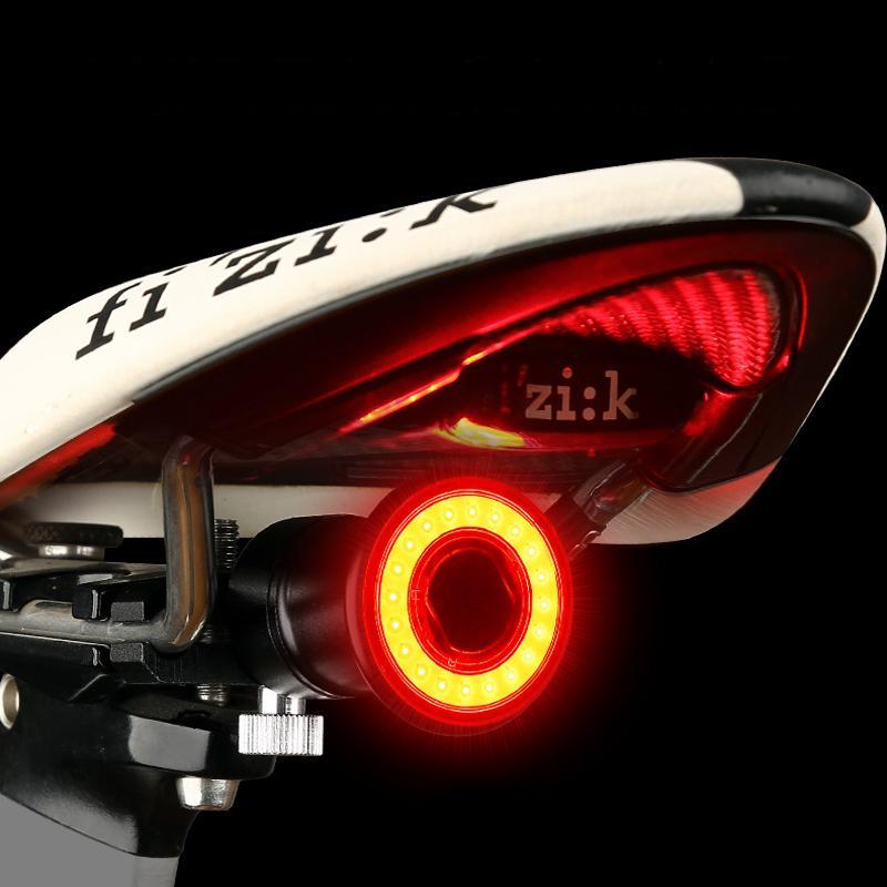 Fiets Achterlicht met Intelligente Remfunctie 0