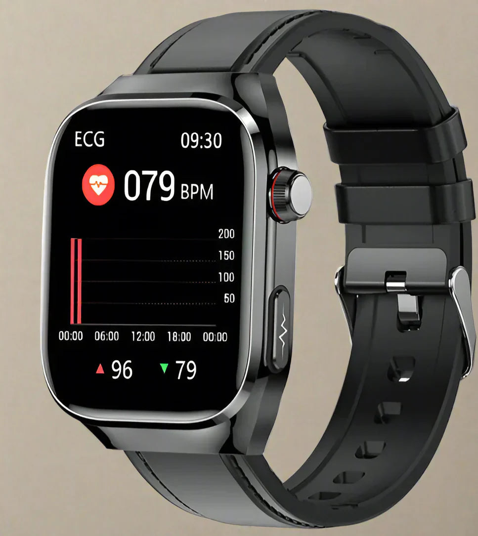Geavanceerde Smartwatch voor Gezondheidsmonitoring met AMOLED-Display 1
