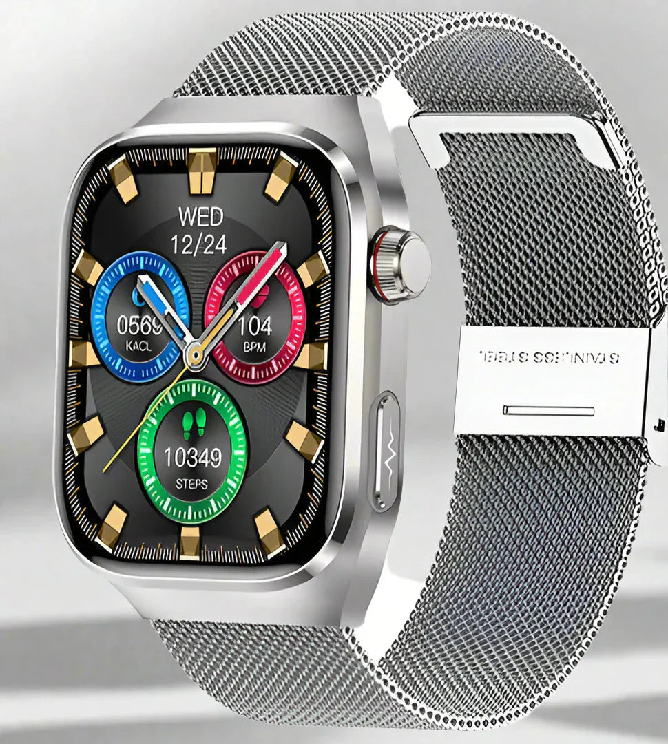 Geavanceerde Smartwatch voor Gezondheidsmonitoring met AMOLED-Display 10