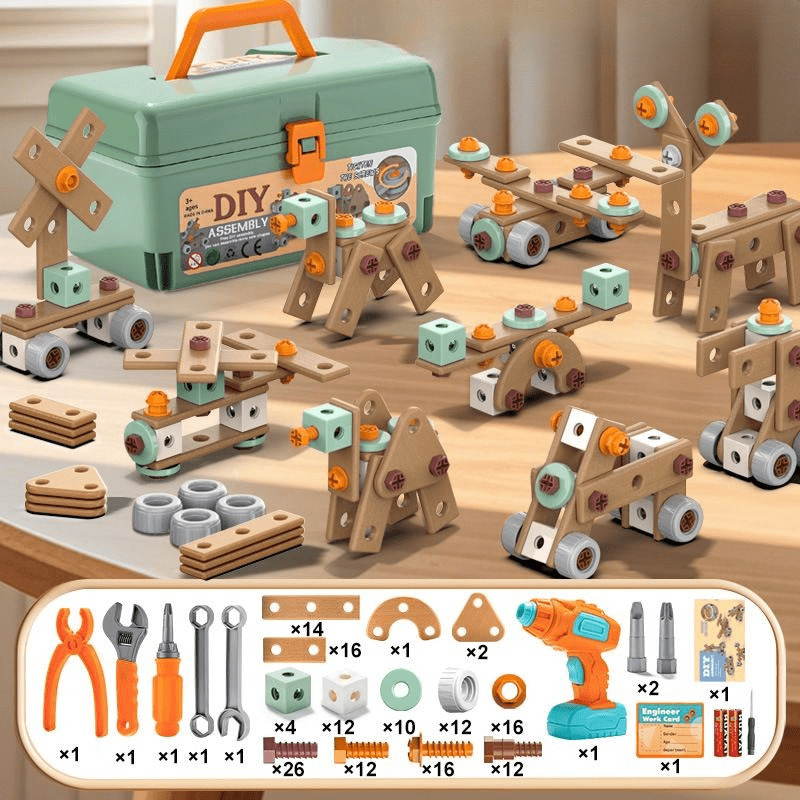 Gereedschapsset voor Kinderen - Creatief Bouwen en Ontdekken 8