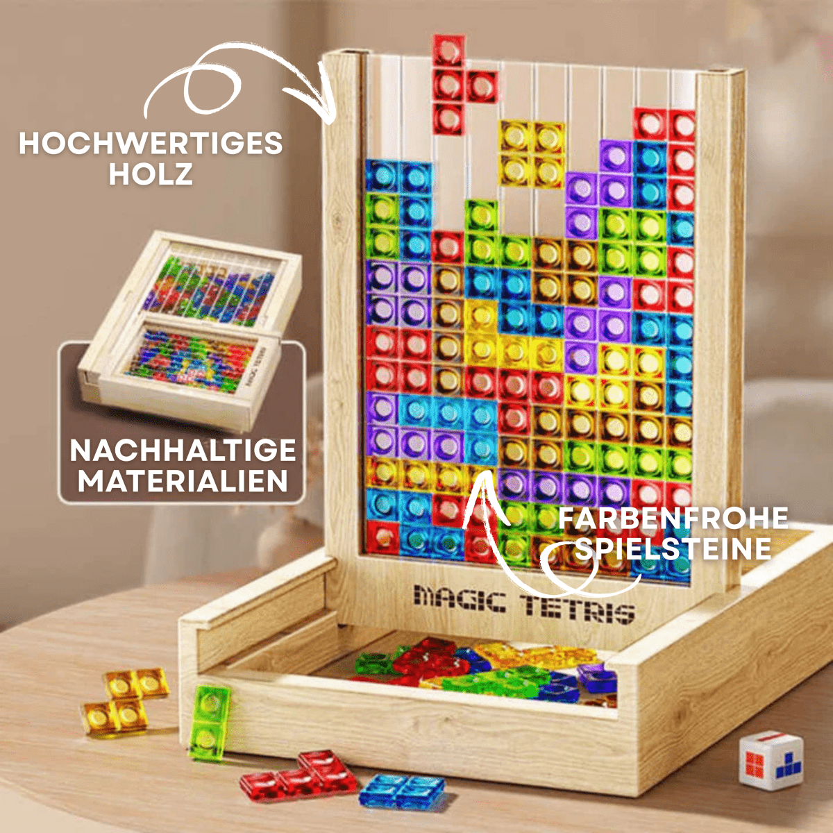 Gezinsvriendelijk Tetris Puzzelspel 1