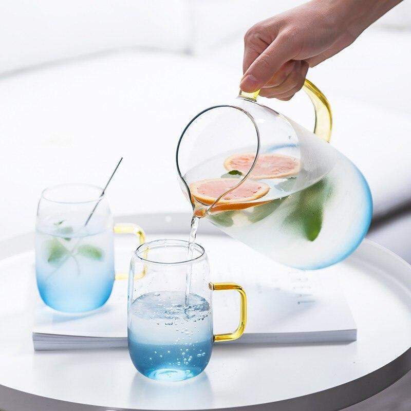 Glazen Karaf Set met Bijpassende Glazen 1