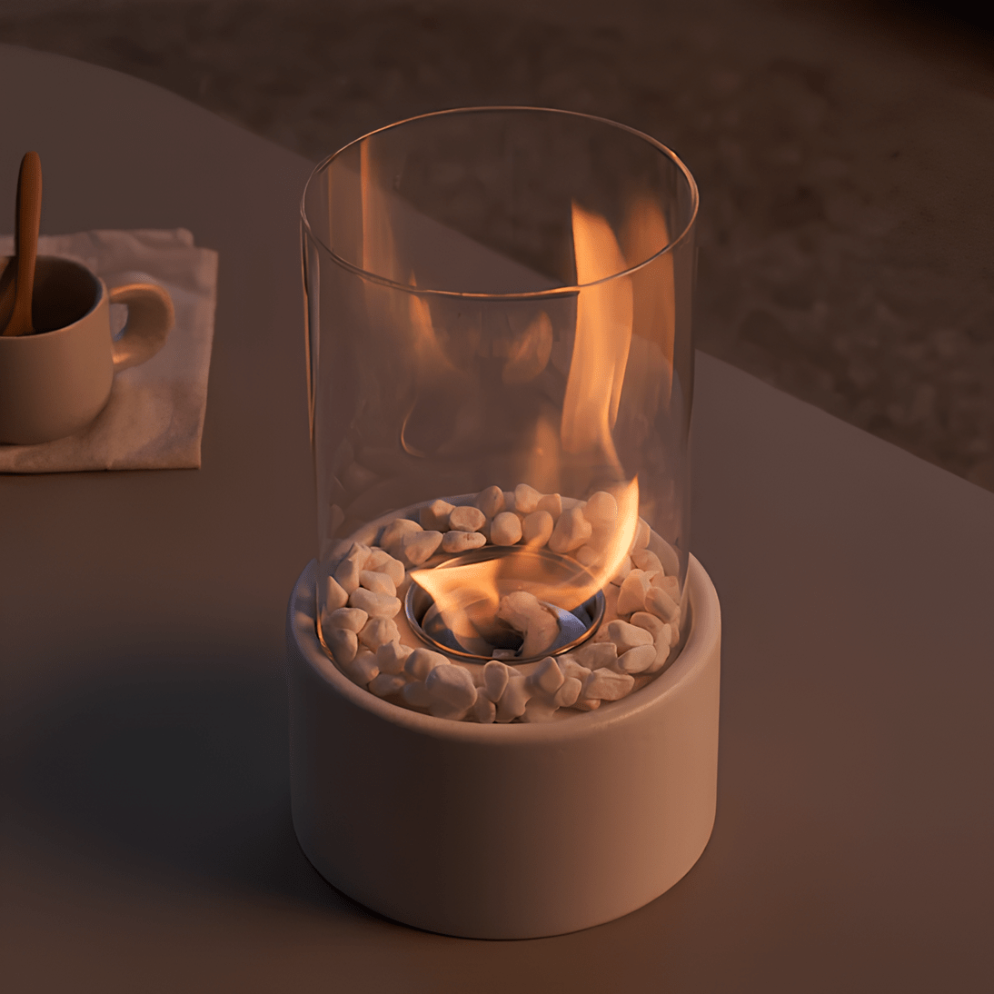 Glazen Olielamp voor Binnen en Buiten 1