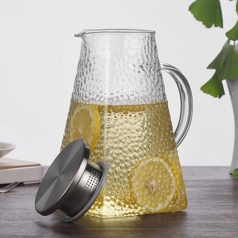 Glazen Theeketel met Filter voor Thuis en Kantoor 2