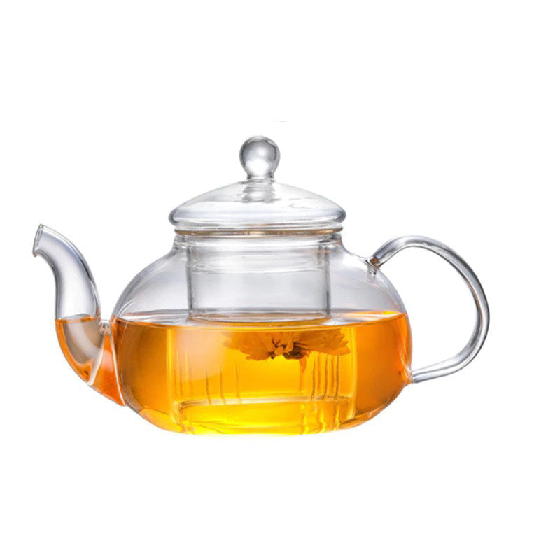 Glazen Theepot met Infuser in Japanse Stijl 0