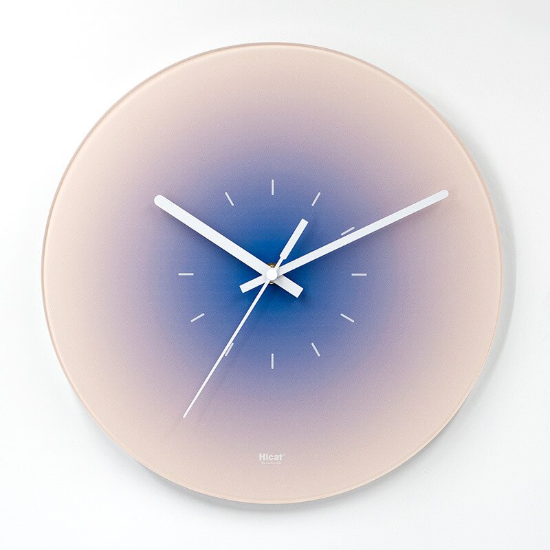 Glazen Wandklok Scandinavisch Design 2