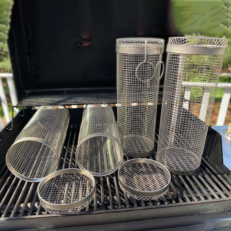 Grillmand voor Groenten en Vlees met Beweegbare Deur 5