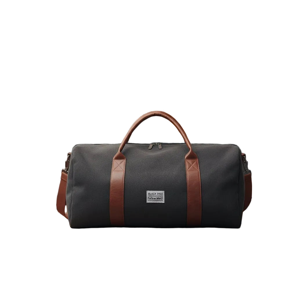 Grote Weekendtas Vintage Stijl Voor Korte Reizen Met Ruime Indeling 0