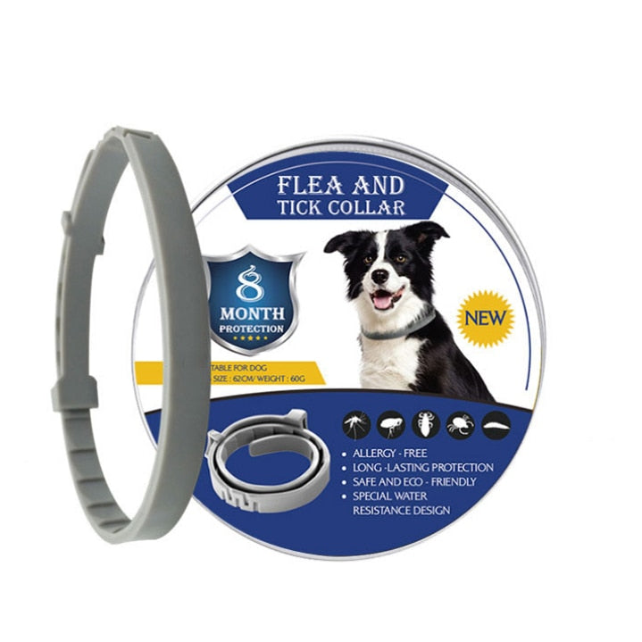 Vlooien- en Tekenhalsband Voor Honden en Katten