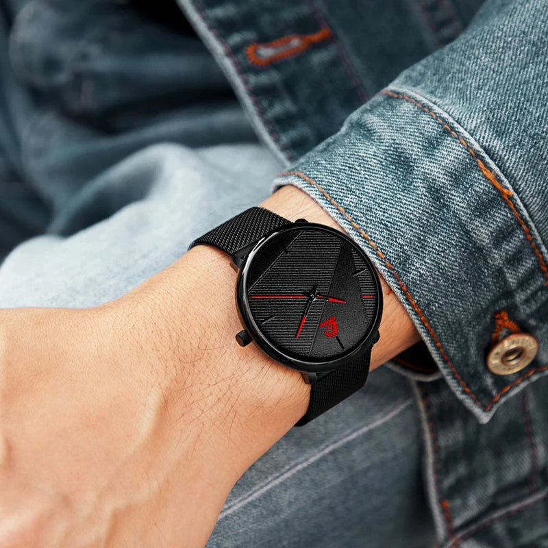 Reloj Hombre | Herenmode Ultra-dun Horloge