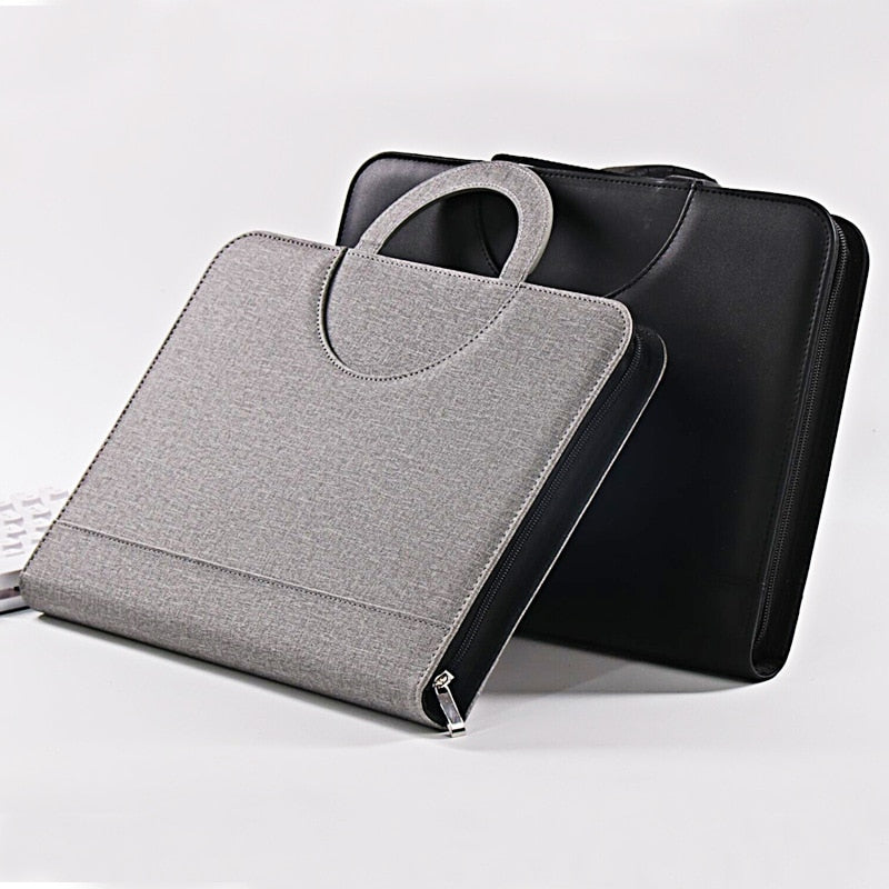 Leren Aktetas Organizer