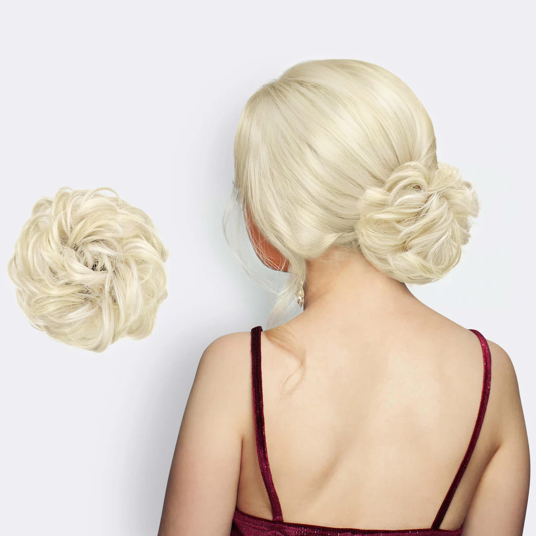 Haarverlenging Scrunchie BunPop Casual Knot 12