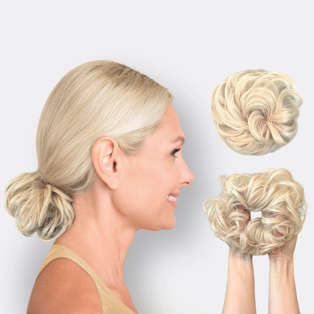 Haarverlenging Scrunchie BunPop Casual Knot 14