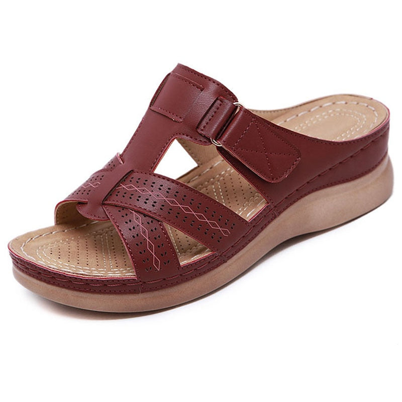 Comfortabele instapsandalen voor dames