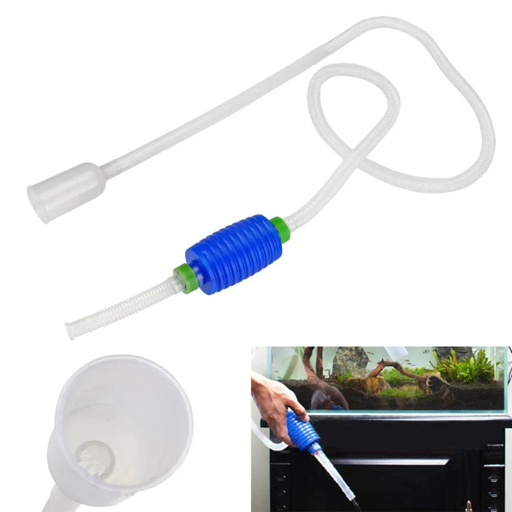 Halfautomatische Aquarium Sifon Reinigingspomp voor Vissen 2