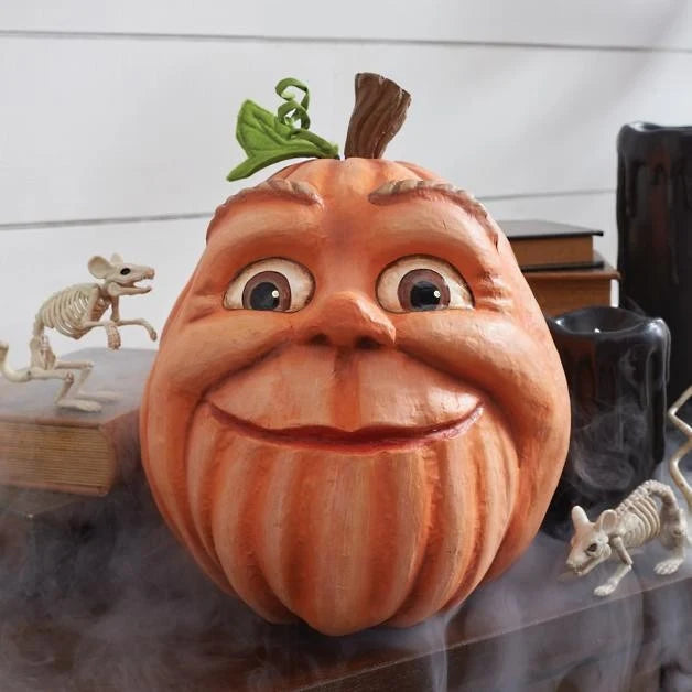 Halloween Pompoenfiguur met Humoristische Uitstraling 8