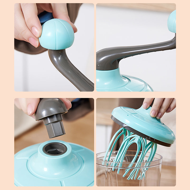 Handmatige Eierklopper Mixer Voor Keuken Met Antislip Ontwerp 5