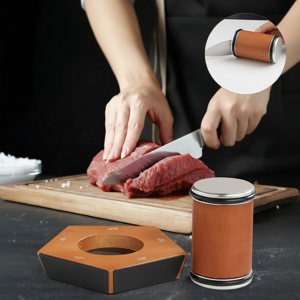 Handmatige Messenslijper met Diamantstenen 4