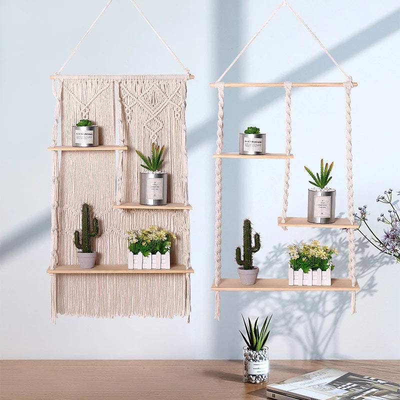 Hangend Plantenrek Meerlaags voor Binnen 1