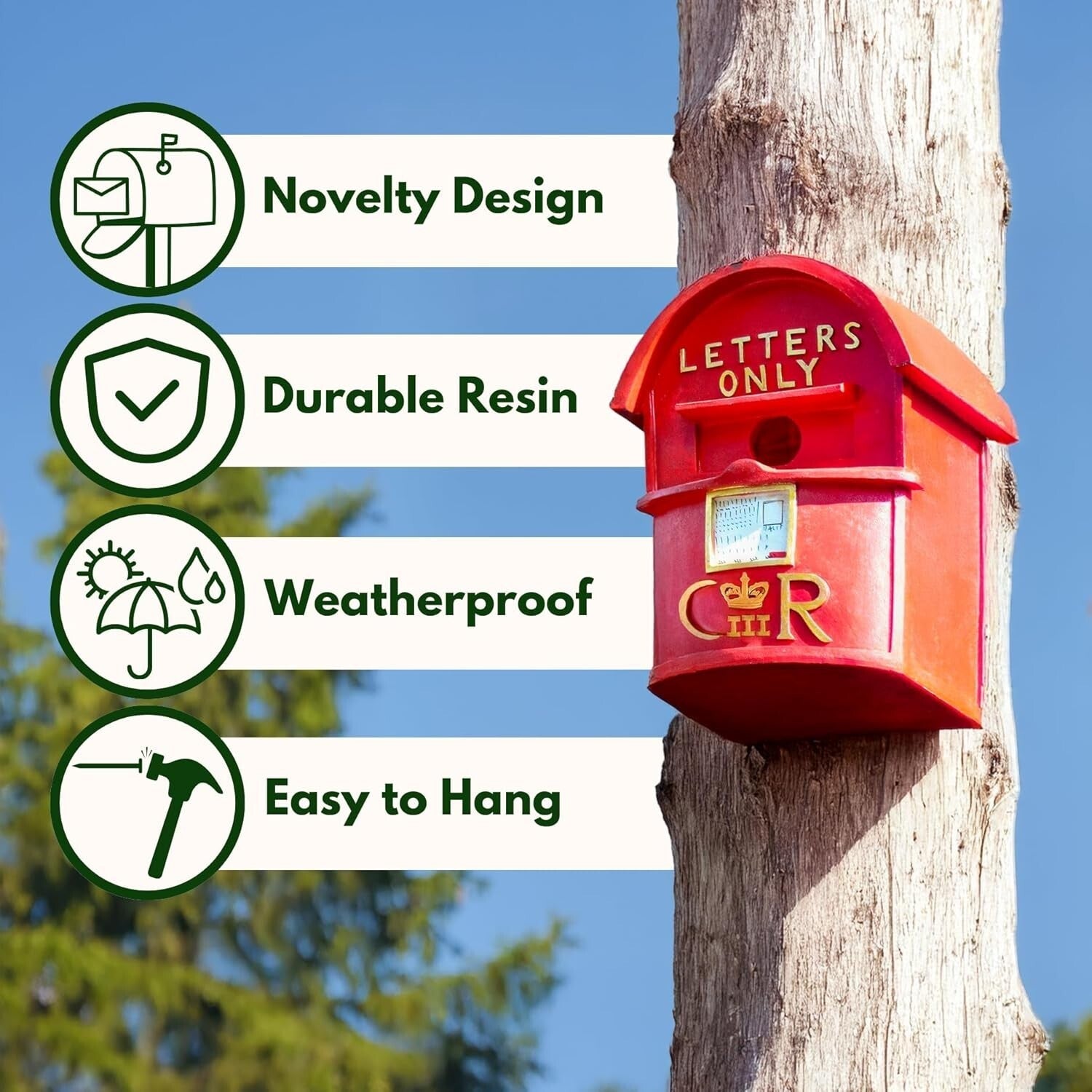 Hangend Tuinvogelhuisje Decoratief 5