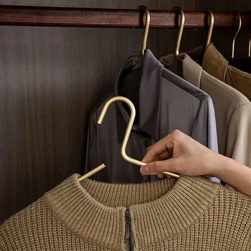 Hangerset voor Kledingkasten in Goud en Zilver 8