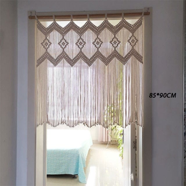 Hanging Macramé Drapery voor Thuisdecoratie 0